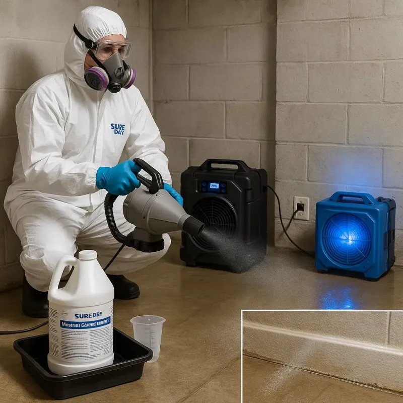 Sanitization and Odor Removal process in Washington, GA
