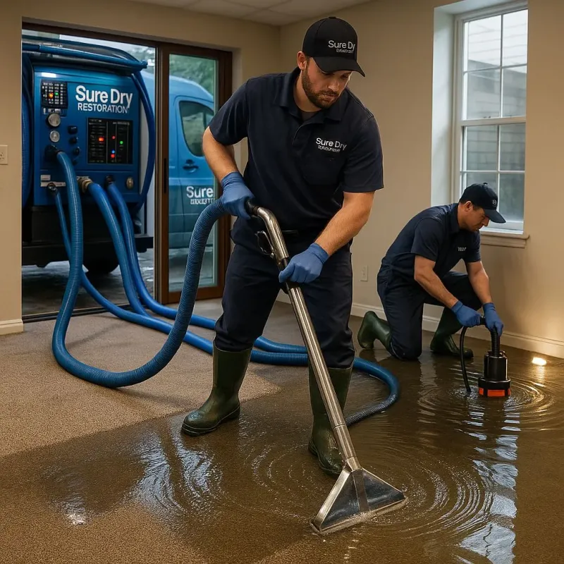 Water Extraction and Removal process in Washington, GA
